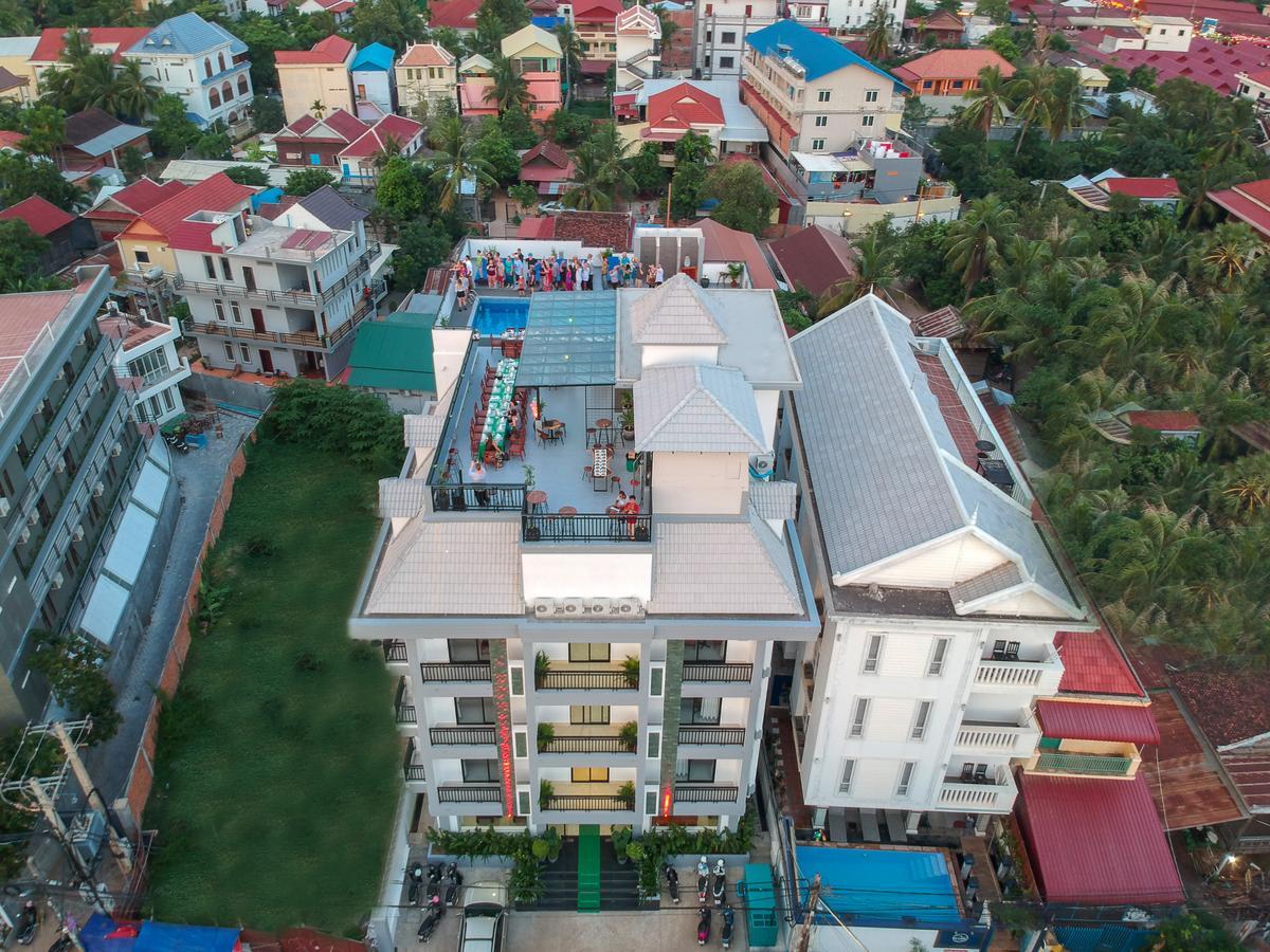 Angkor City View Hotel Ciudad de Siem Riep Exterior foto