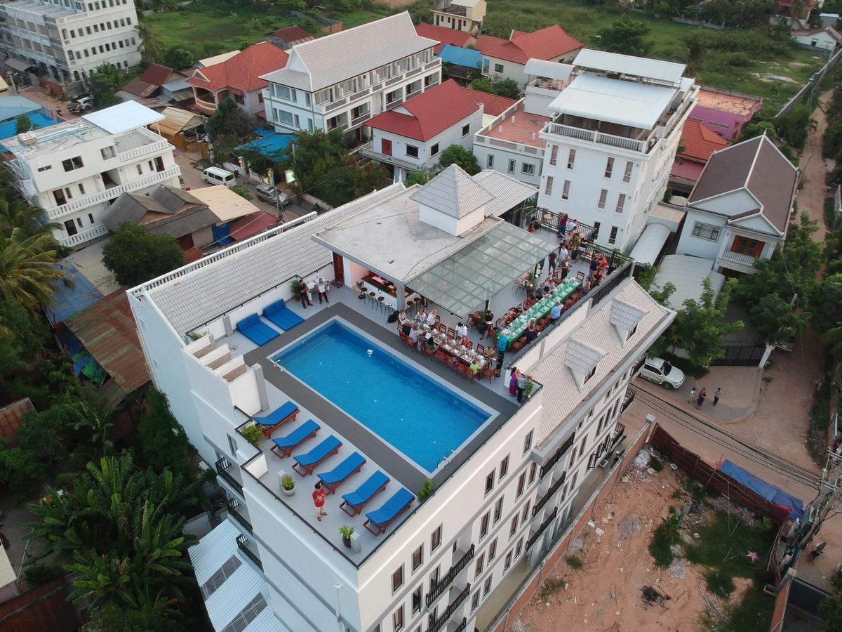 Angkor City View Hotel Ciudad de Siem Riep Exterior foto